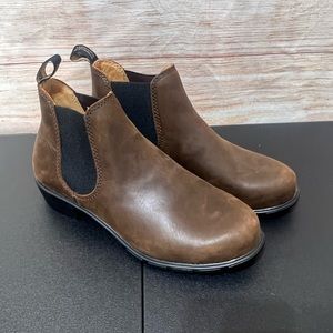 Blundstone Tasmania Australia Chelsea Boots antique brown Leather Women’s Size 8